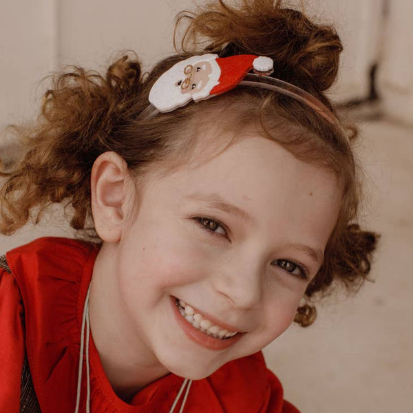 Cheerful Santa Headband - Linzis