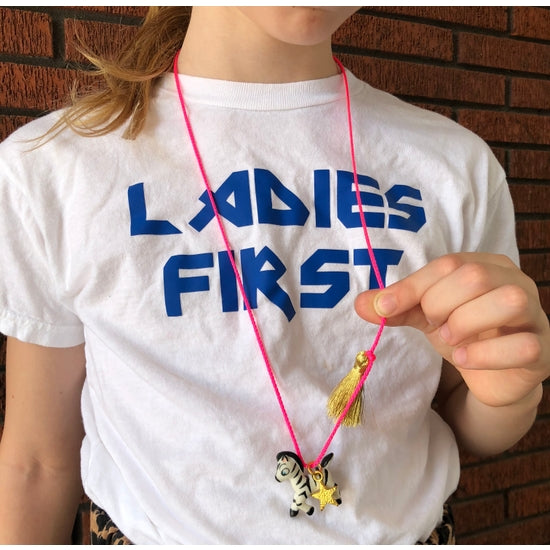 "Zoe The Zebra" Necklace - Linzis