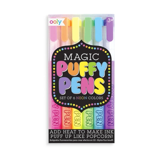 Magic Neon Puffy Pens - Linzis