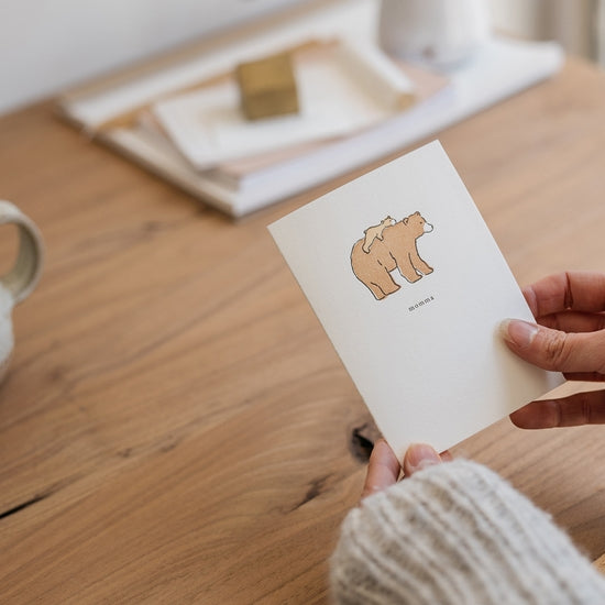 Momma Bear Card - Linzis