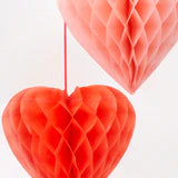 Heart Honeycomb Decorations - Linzis