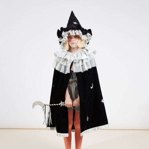 Velvet Witch Cape & Wand - Linzis