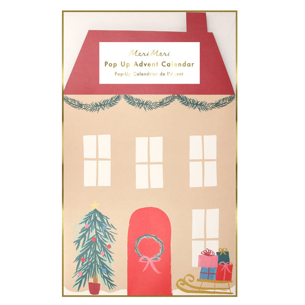 Santa's House Pop Up Advent Calendar - Linzis