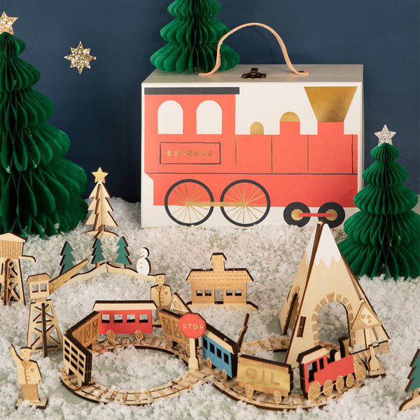 Railway Train Advent Calendar - Linzis
