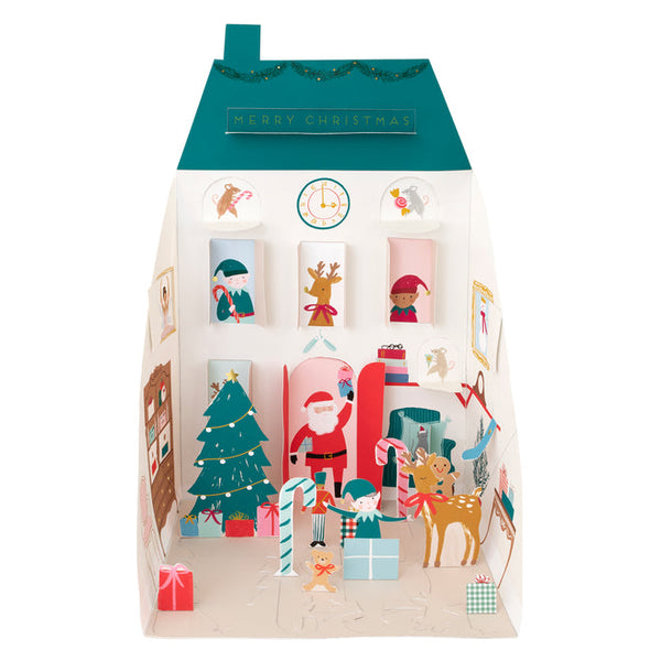 Santa's House Pop Up Advent Calendar - Linzis