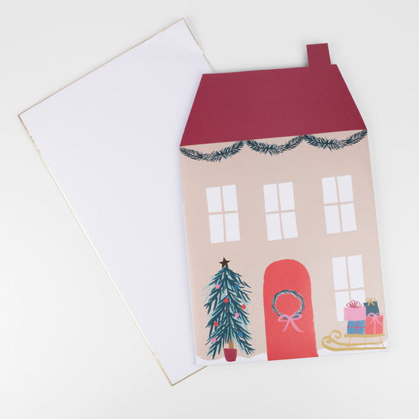 Santa's House Pop Up Advent Calendar - Linzis