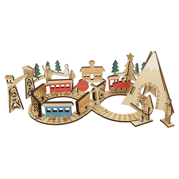 Railway Train Advent Calendar - Linzis