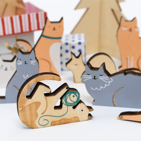 Cat Advent Calendar Suitcase - Linzis