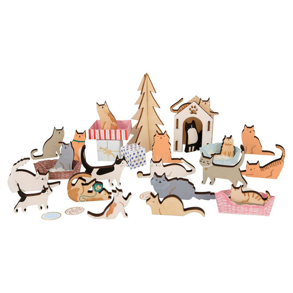 Cat Advent Calendar Suitcase - Linzis